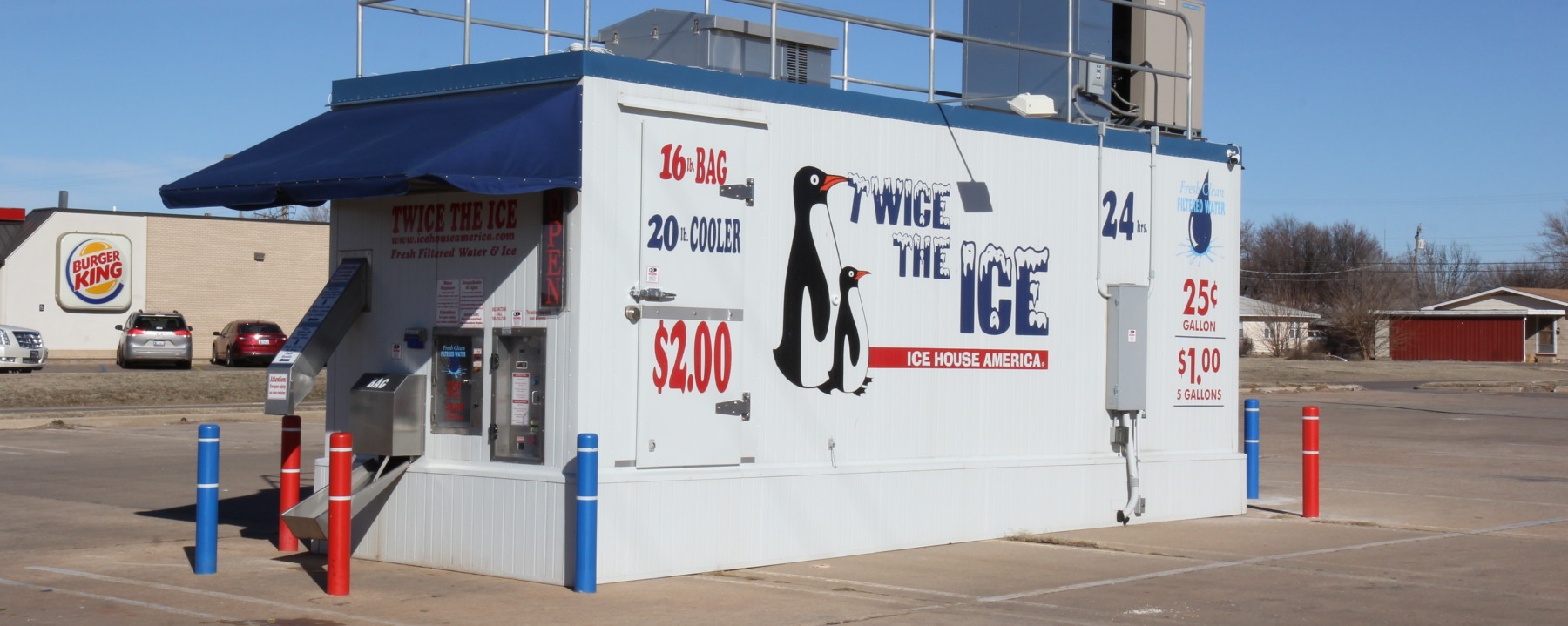 Where to get ice in Enid